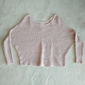 Billabong Dance With Me Knit Sweater, Rose Dust